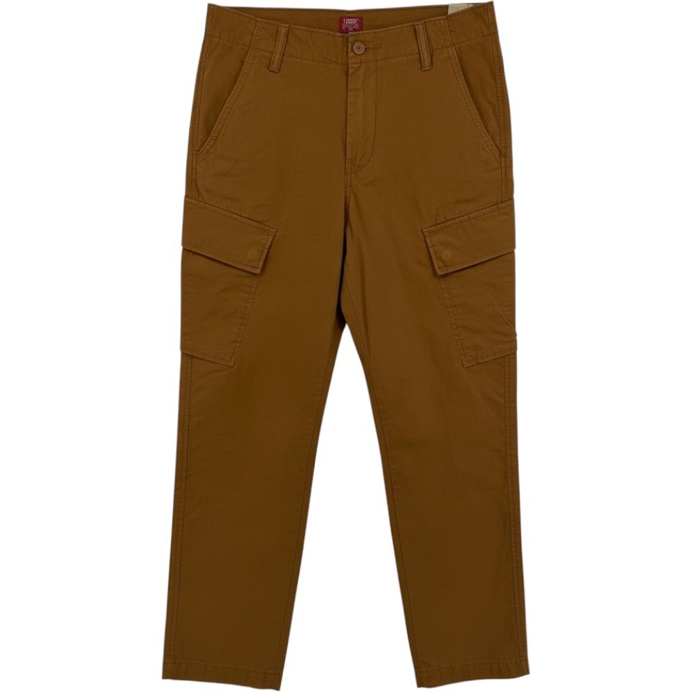 Levis Cargo Pants Mens 33x32 Brown XX Cargo Tapered Fit 39441-0033 Stretch